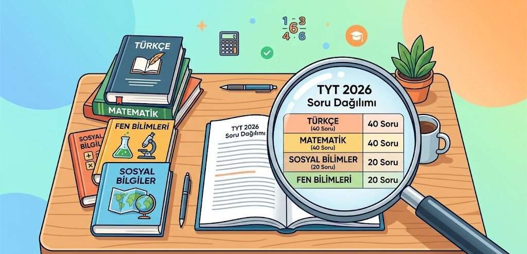 TYT 2026 Soru Dağılımı: Derslere Göre Konu Analizi ve Çalışma Rehberi